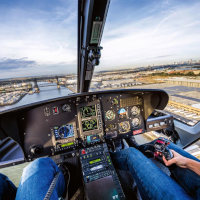 Provlektion i helikopter