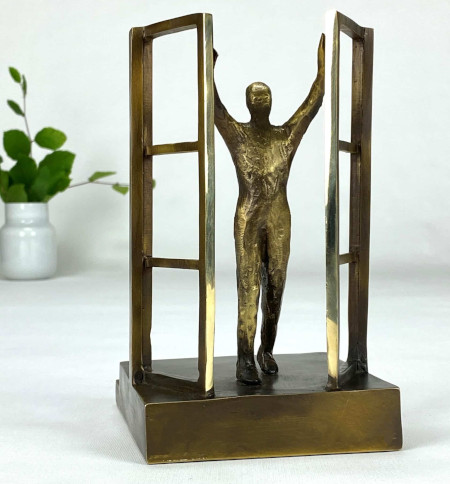 Bronsskulpturen Nya möjligheter