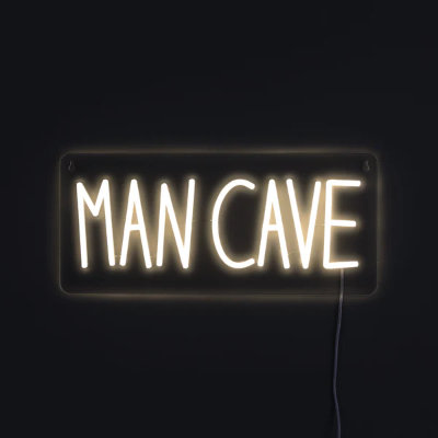 Man Cave LED neonlampa