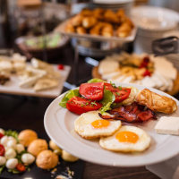 Hotellfrukost för två